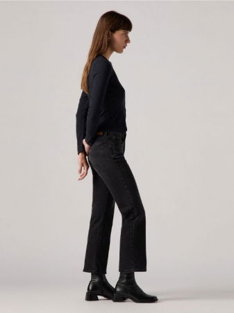 FEMEI - Levi's Blugi Gri Inchis 725 Bootcut Femei