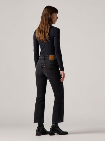 FEMEI - Levi's Blugi Gri Inchis 725 Bootcut Femei