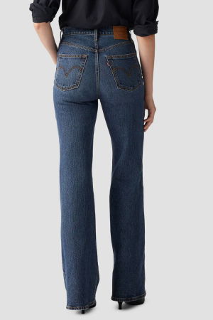 ЖЕНЩИНЫ - Levi's Женские Джинсы Синие RIBCAGE BELL Ribcage