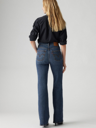 Bootcut - Levi's Женские Джинсы Синие RIBCAGE BELL Flare