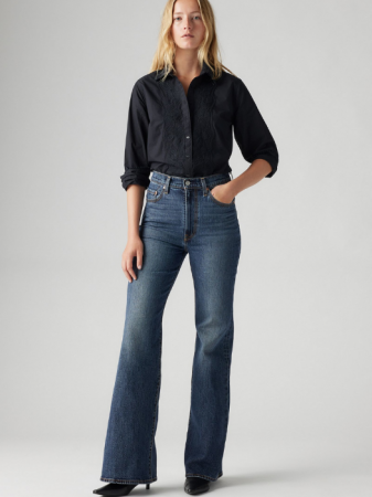 Levi's Женские Джинсы Синие RIBCAGE BELL Ribcage [3]