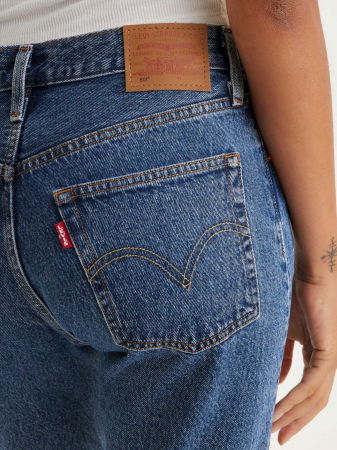 ДЖИНСЫ - Levi's Женские Джинсы Синие 501 Straight