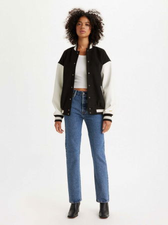 ЖЕНЩИНЫ - Levi's Женские Джинсы Синие 501 Straight