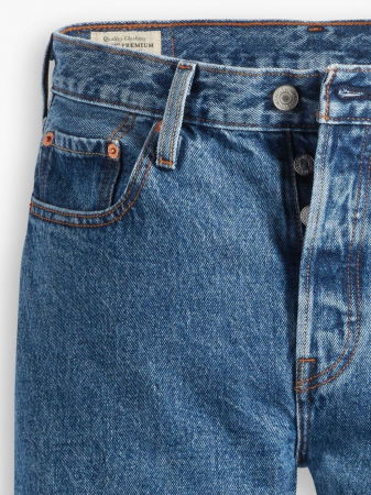 Levi's Женские Джинсы Синие 501 Straight [6]