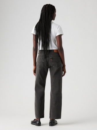 ЖЕНЩИНЫ - Levi's Женские Джинсы Тёмные Серые 501 Straight