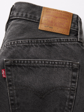 Levi's Женские Джинсы Тёмные Серые 501 Straight [6]