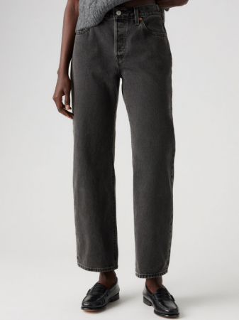 Regular - Levi's Женские Джинсы Тёмные Серые 501 Straight