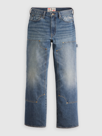 Levi's Blugi Studded Indigo Selv Western Flare Flare Barbati [7]