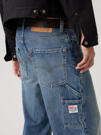 Levi's Blugi Studded Indigo Selv Western Flare Flare Barbati [5]