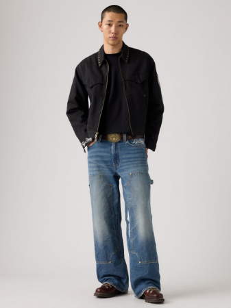 Bootcut - Levi's Мужские Джинсы Studded Indigo Selv Western Flare Flare