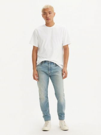 Slim - Levi's Мужские Джинсы Светло-Синие 512 Slim Taper