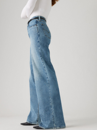 Slim - Levi's Blugi Albastri 728 Slim Femei