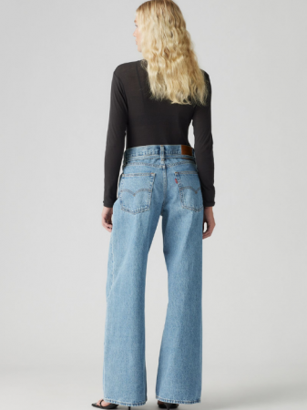Levi's Blugi Albastri Xl Straight Straight Femei [4]