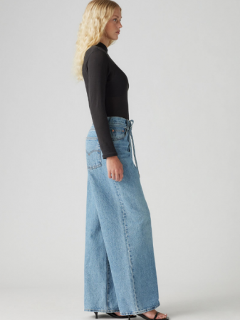 Levi's Blugi Albastri Xl Straight Straight Femei [3]