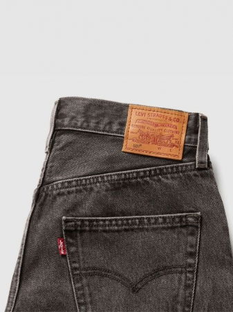 Levi's Женские Джинсы Тёмные Серые 501 Straight [6]