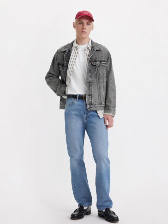 JEANS - Levi's Blugi Albastri 501 Regular Barbati