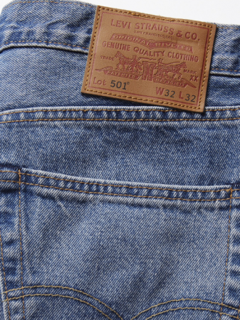 Levi's Мужские Джинсы Синие 501 Regular [5]