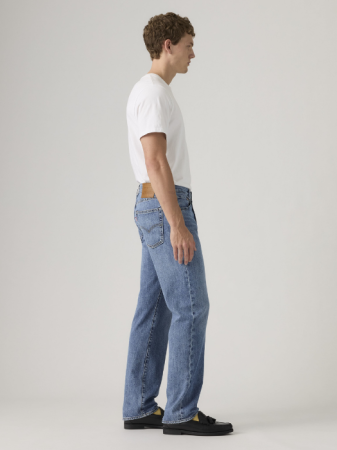 BARBATI - Levi's Blugi Albastri 555 Relaxed Straight Barbati