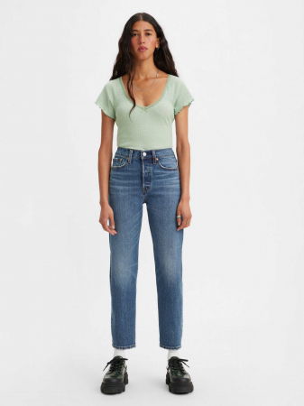 Straight - Levi's Женские Джинсы Синие Wedgie Straight Straight