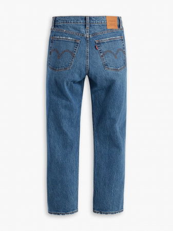Levi's Blugi Albastri Wedgie Straight Straight Femei [6]