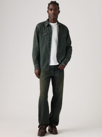 Loose - Levi's Blugi Verde Masliniu 568 Loose Straight Barbati