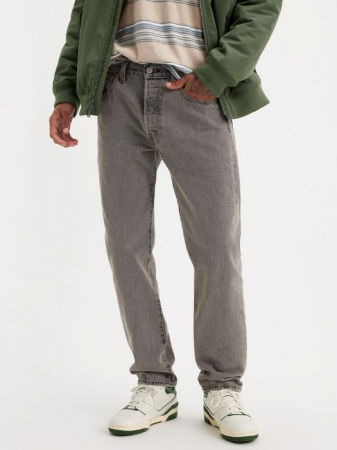 JEANS - Levi's Blugi Gri Deschis 501 Regular Barbati