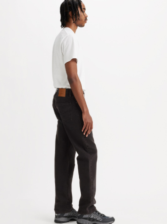 Straight - Levi's Blugi Gri Inchis 555 Relaxed Straight Barbati