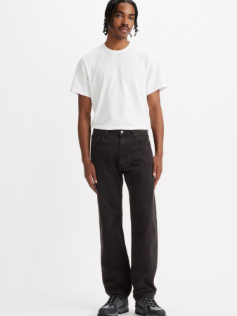 Straight - Levi's Blugi Gri Inchis 555 Relaxed Straight Barbati