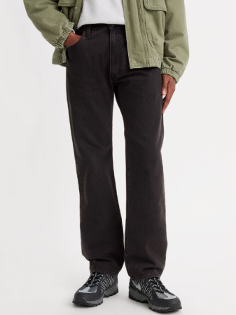 Straight - Levi's Blugi Gri Inchis 555 Relaxed Straight Barbati