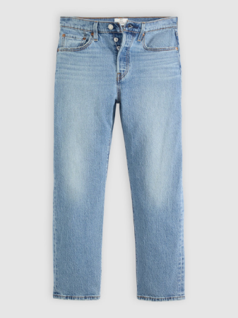 Levi's Blugi Albastri 501 Straight Femei [6]
