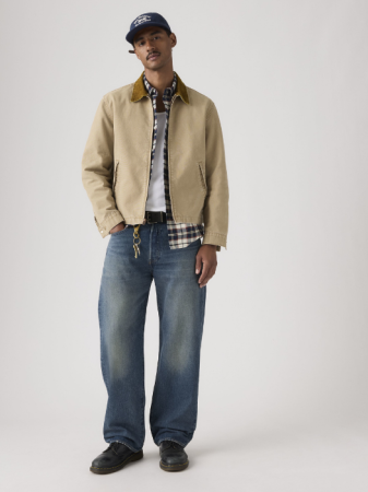 ДЖИНСЫ - Levi's Мужские Джинсы Темно-Синие 501 Loose