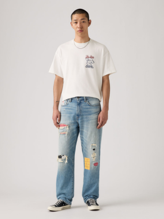 JEANS - Levi's Blugi Woody S Dx Print Pnt 568 Loose Barbati