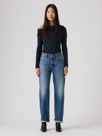 Straight - Levi's Женские Джинсы Work Yourself Selvedge 501 90 Straight