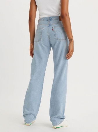 Levi's Женские Джинсы Светло-Синие 501 90 Straight [2]