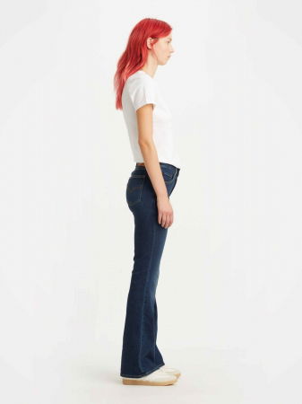 JEANS - Levi's Blugi Navy 726 Flare Femei