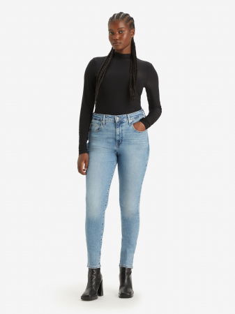 ЖЕНЩИНЫ - Levi's Женские Джинсы Светло-Синие 721 Skinny