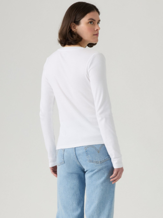 Hanorace - Levi's Bluza Alba Regular Femei
