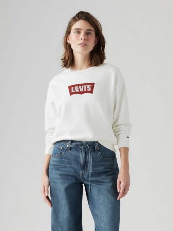 FEMEI - Levi's Bluza Alba Regular Femei
