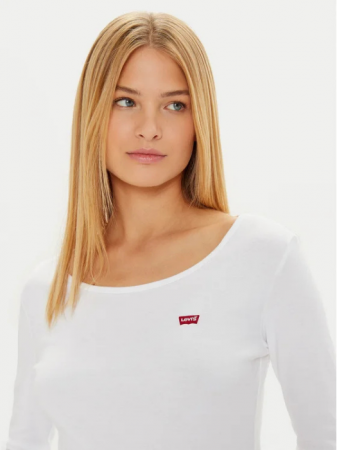 FEMEI - Levi's Bluza Alba Regular Femei