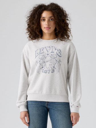 FEMEI - Levi's Bluza Gri Deschis Regular Femei