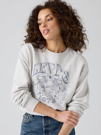 FEMEI - Levi's Bluza Gri Deschis Regular Femei