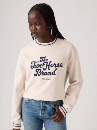 FEMEI - Levi's Bluza Crem Relaxed Femei