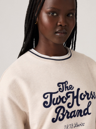 FEMEI - Levi's Bluza Crem Relaxed Femei