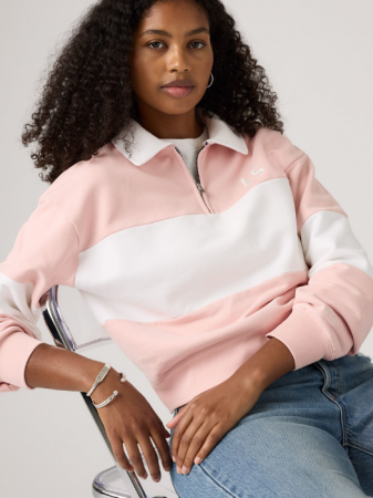 Толстовки - Levi's Свитшот Alb/Roz Regular