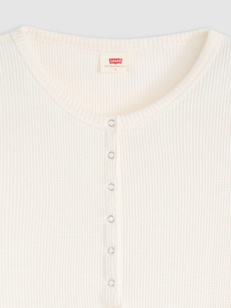 Hanorace - Levi's Bluza Alba Slim Femei