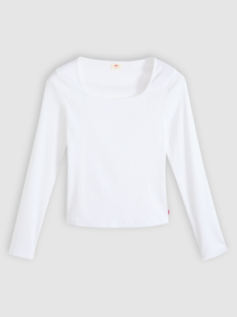 Толстовки - Levi's Женский Свитшот Белый Slim