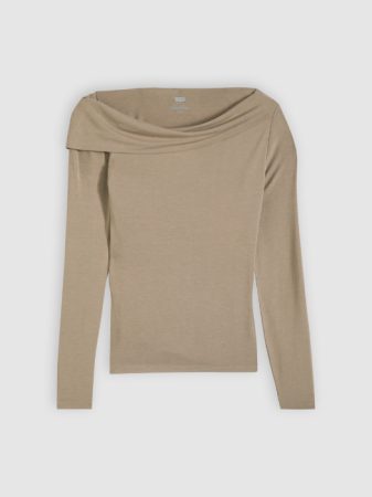 ЖЕНЩИНЫ - Женский Свитшот Бежевый Slim