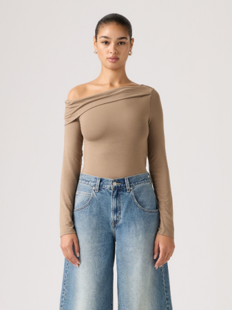 ЖЕНЩИНЫ - Женский Свитшот Бежевый Slim