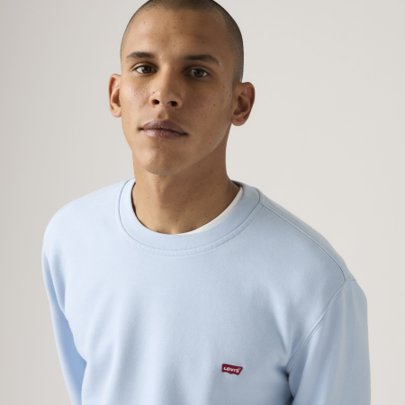 Hanorace - Bluza Albastra Deschisa Regular Barbati