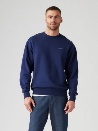 Толстовки - Levi's Свитшот Blue Relaxed